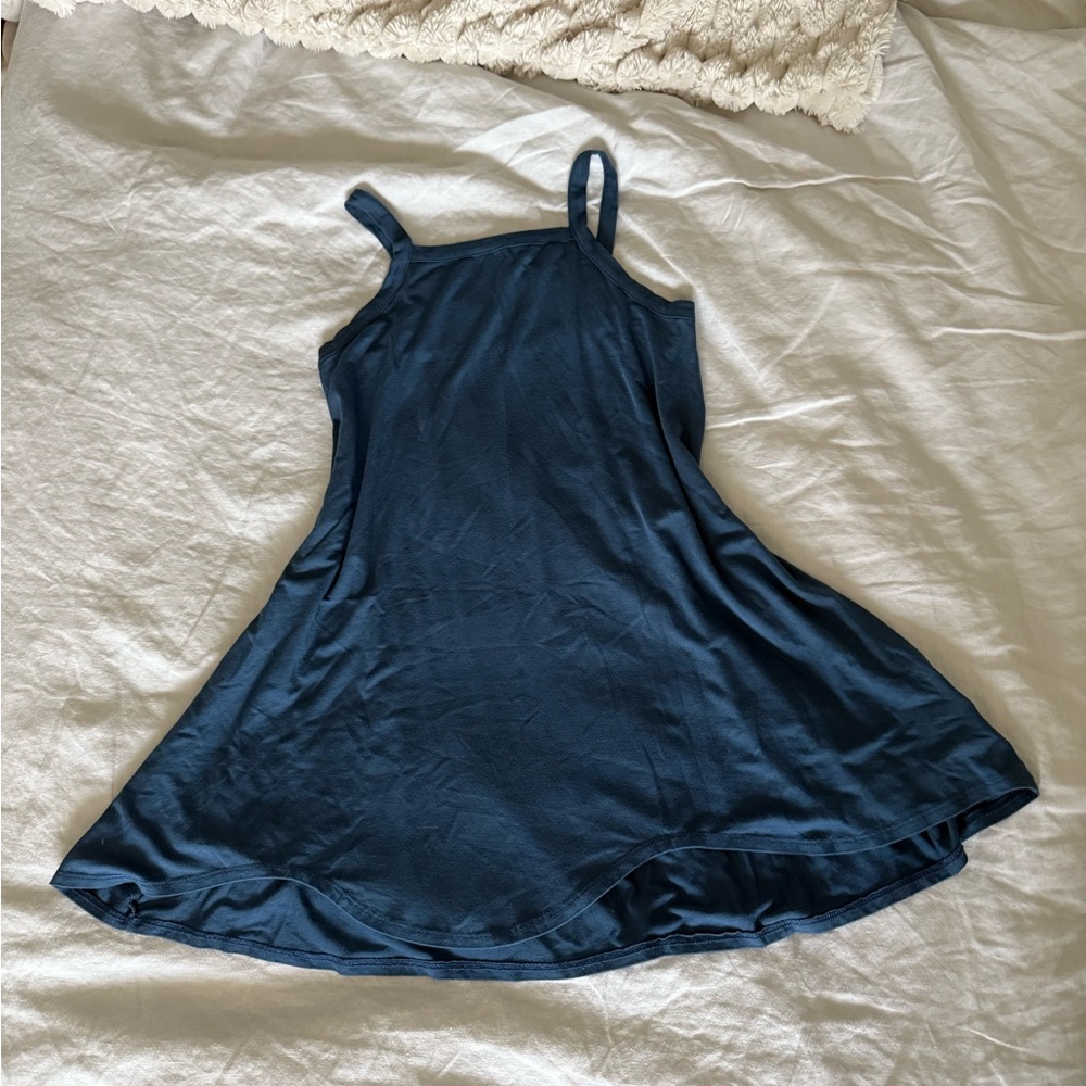 RVCA Blue Baby Doll Dress